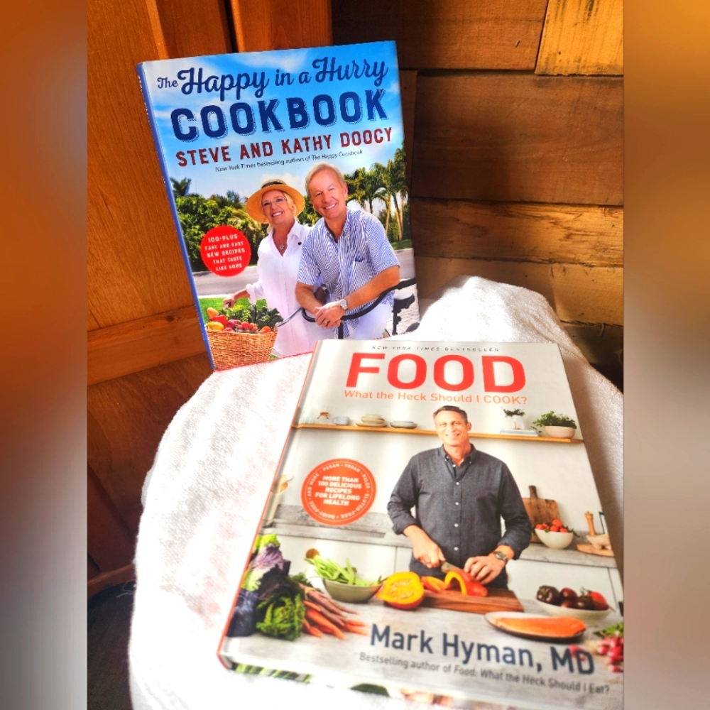 The Happy in a Hurry Cookbook And Food- What Should i Cook- 2 Awesome cookbooks